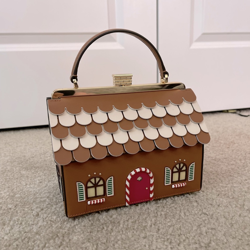 Kate Spade Gingerbread House Crossbody